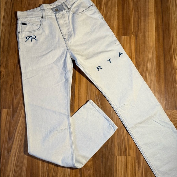 RTA white/Cream Jeans - Picture 1 of 1